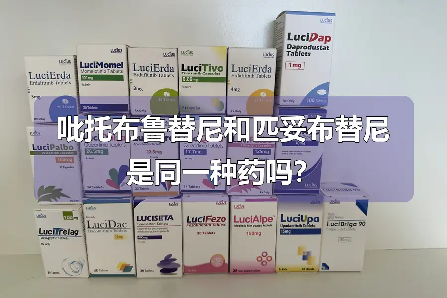 吡托布鲁替尼和匹妥布替尼是同一种药吗?